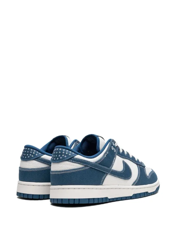 NIKE Dunk Low Shashiko "Industrial Blue" sneakers