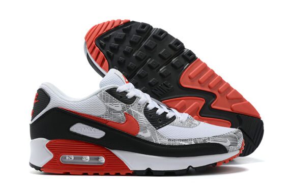 NIKE AIR MAX 90 NEW STYLE MIX WHITE AND RED