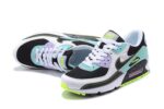 NIKE AIR MAX 90 Femme chaussures Entrainement de sport Violet Bleu Noir