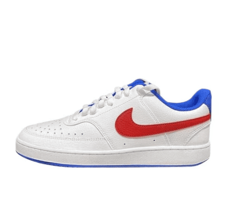 NIKE COURT VISION WHITE AND RED