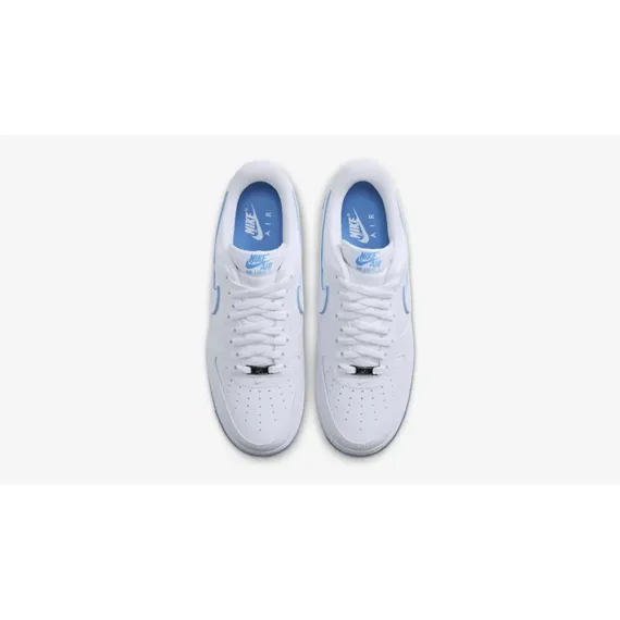 נעלי נייק-Nike Air Force 1 Low Outline White University Blue