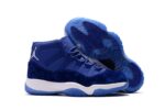 NIKE AIR JORDAN 11 “BLUE VELVET” ROYAL BLUE-WHITE FOR MEN AND WOMEN
