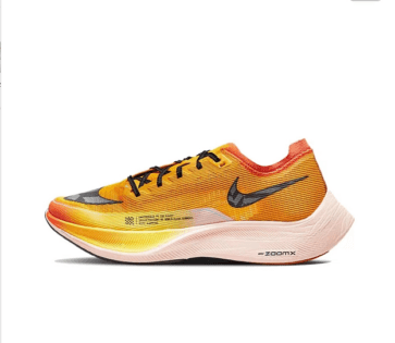 Nike ZoomX Vaporfly Next% 2 Shoes Gold Black Pollen DO2408 Men's Size 13 NO LID
