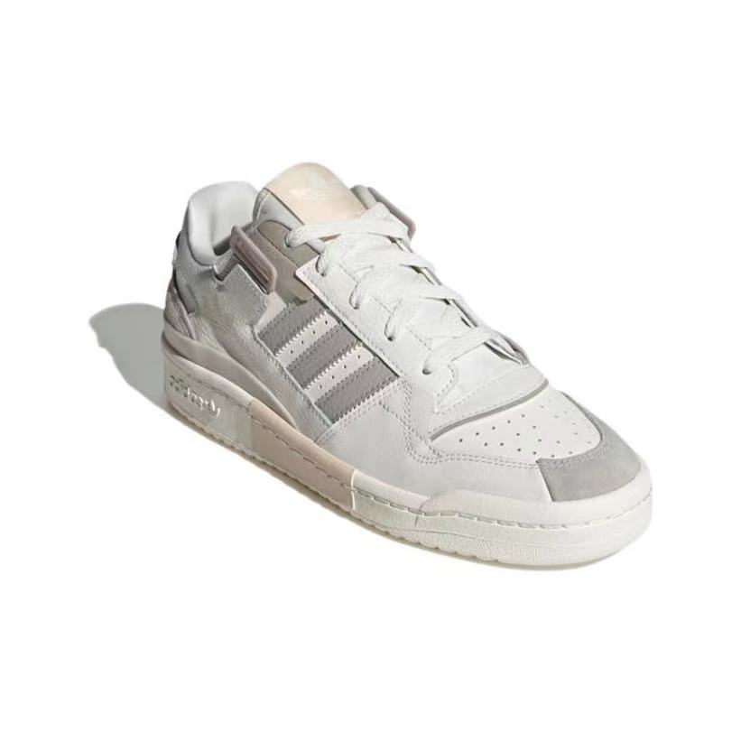 אדידס פורום - ADIDAS FORUM Low Grey/off white SNEAKERS – תמונה 3