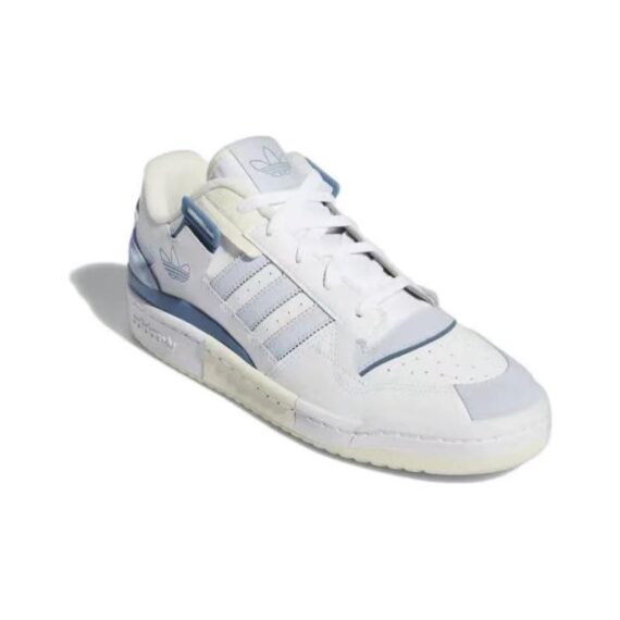 אדידס פורום - ADIDAS FORUM Low White Blue SNEAKERS
