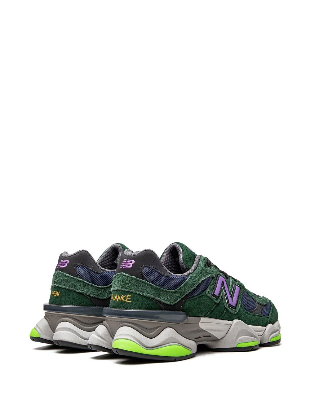 ניו באלאנס- New Balance 9060 "Nightwatch Green" Sneakers – תמונה 3