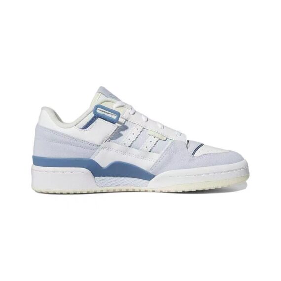אדידס פורום - ADIDAS FORUM Low White Blue SNEAKERS