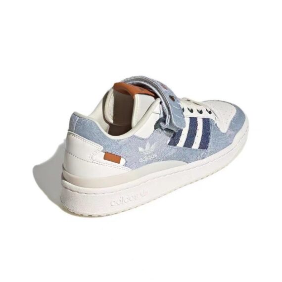 אדידס פורום - ADIDAS FORUM Low Trainers White, Blue SNEAKERS