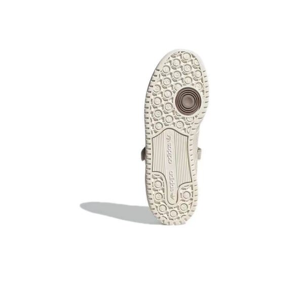 אדידס פורום - ADIDAS FORUM Low Ivory Fleece SNEAKERS