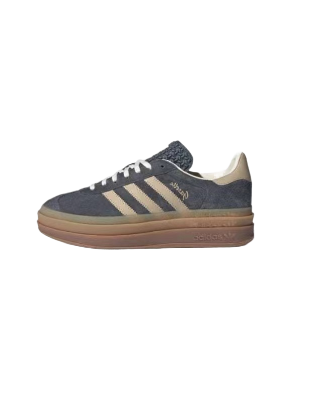 אדידס גאזל- ADIDAS GAZELLE BOLD SHOES Grey Brown