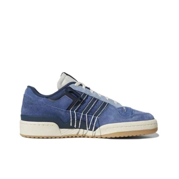 אדידס פורום - ADIDAS FORUM Low Navy Blue SNEAKERS