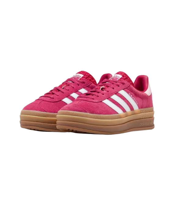 אדידס גאזל- ADIDAS GAZELLE BOLD SHOES Red/White