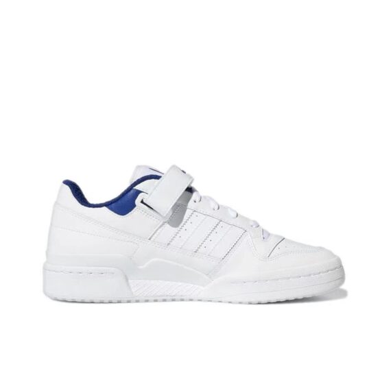 אדידס פורום - ADIDAS FORUM Low White Victory Blue SNEAKERS