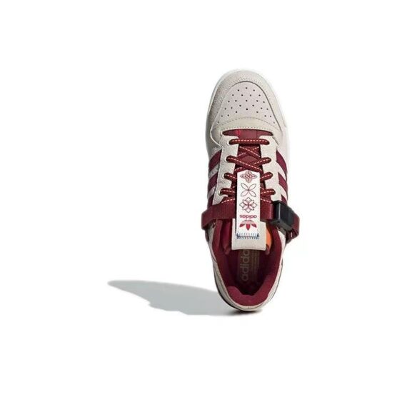 אדידס פורום - ADIDAS FORUM Low Red/Grey SNEAKERS