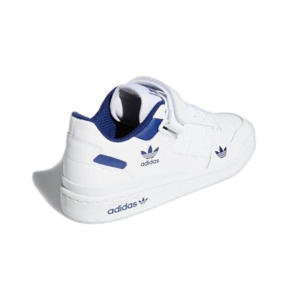 אדידס פורום - ADIDAS FORUM Low White Victory Blue SNEAKERS