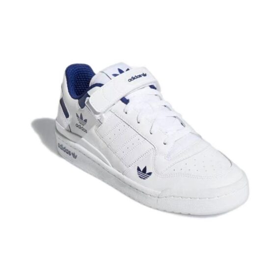 אדידס פורום - ADIDAS FORUM Low White Victory Blue SNEAKERS
