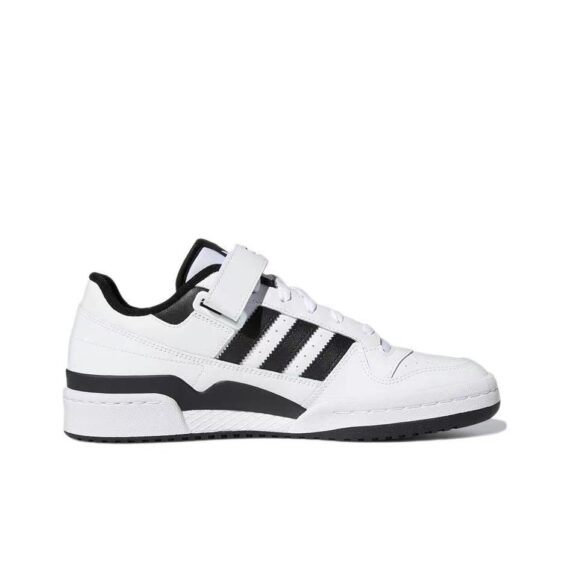 אדידס פורום - ADIDAS FORUM Low White/Black SNEAKERS