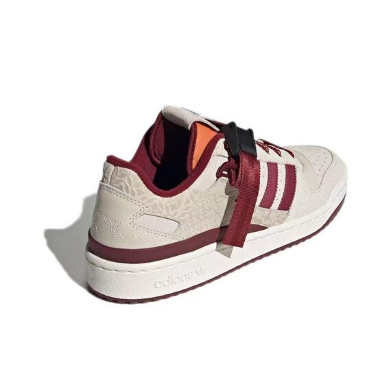 אדידס פורום - ADIDAS FORUM Low Red/Grey SNEAKERS