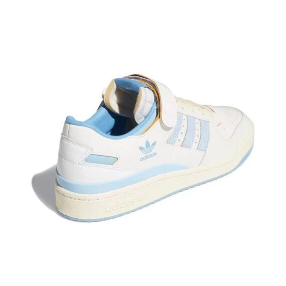 אדידס פורום - ADIDAS FORUM Low Off white/Sky Blue SNEAKERS