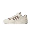 אדידס פורום - ADIDAS FORUM Low Ivory Fleece SNEAKERS