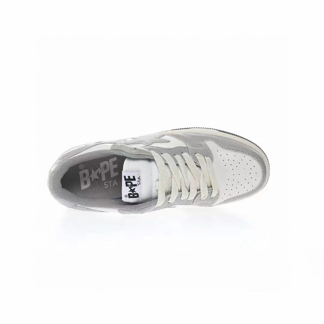 סניקרס BAPE M2 Gray White – תמונה 8