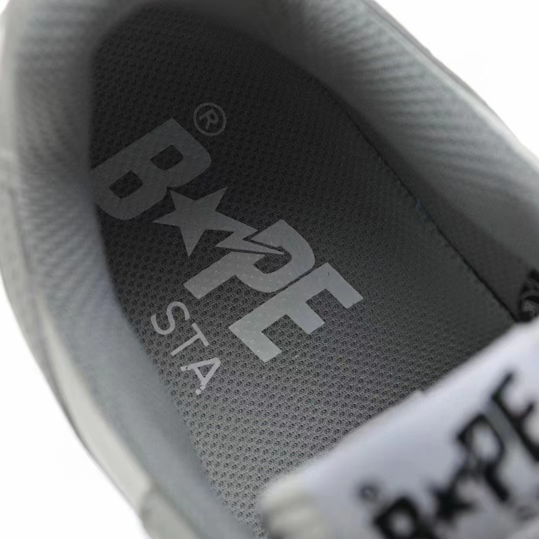 סניקרס BAPE M2 Gray White – תמונה 6