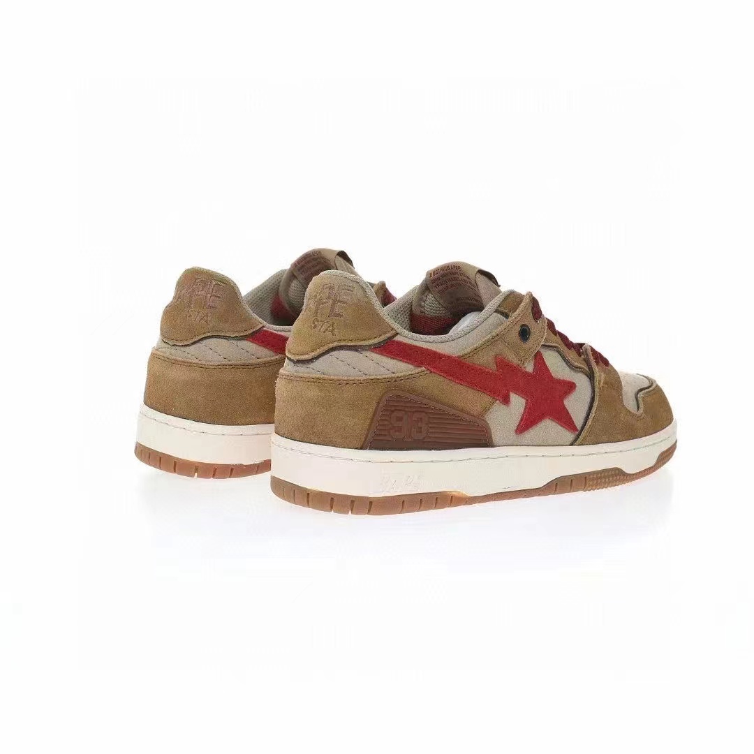 סניקרס BAPE M2 Sand Chestnut – תמונה 4