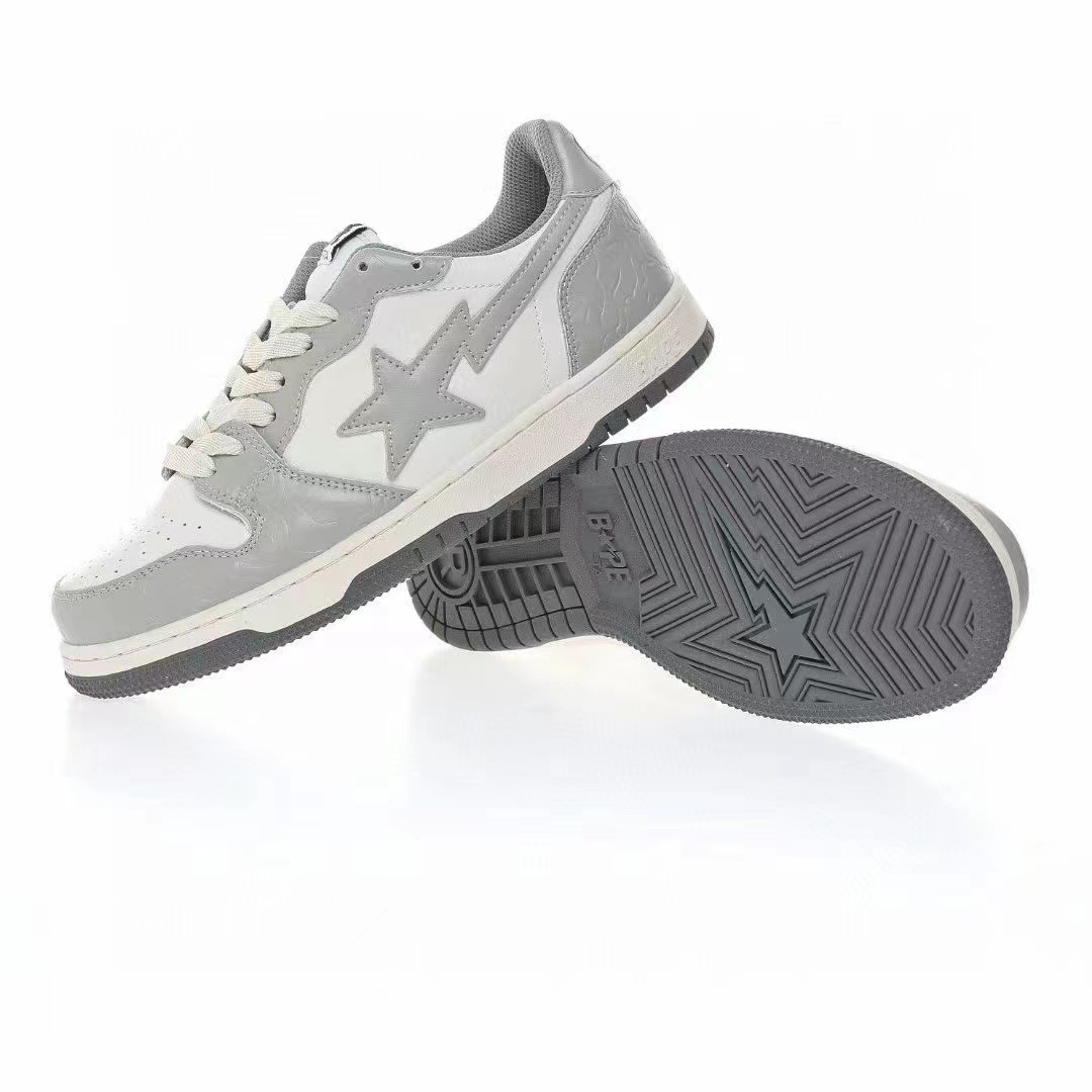 סניקרס BAPE M2 Gray White – תמונה 5