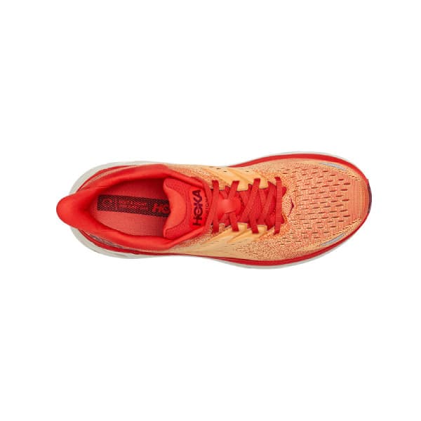 נעלי הוקה - HOKA Clifton 8 Red Yellow – תמונה 3