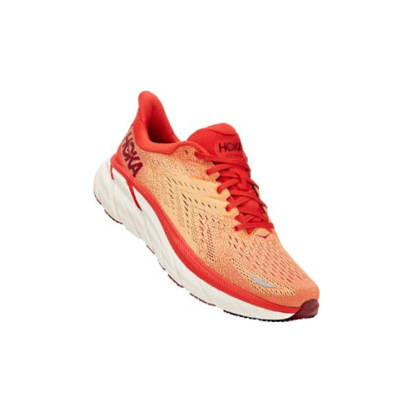 נעלי הוקה - HOKA Clifton 8 Red Yellow – תמונה 6