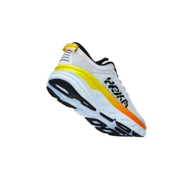 נעלי הוקה - HOKA Bondi 8 White Yellow – תמונה 5