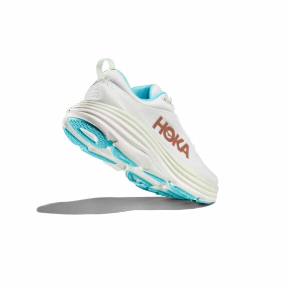 נעלי הוקה - HOKA Bondi 8 White Blue