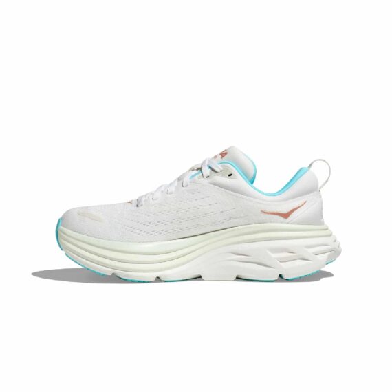נעלי הוקה - HOKA Bondi 8 White Blue
