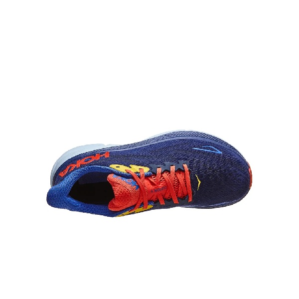 נעלי הוקה - HOKA Clifton 9 Blue Red – תמונה 3