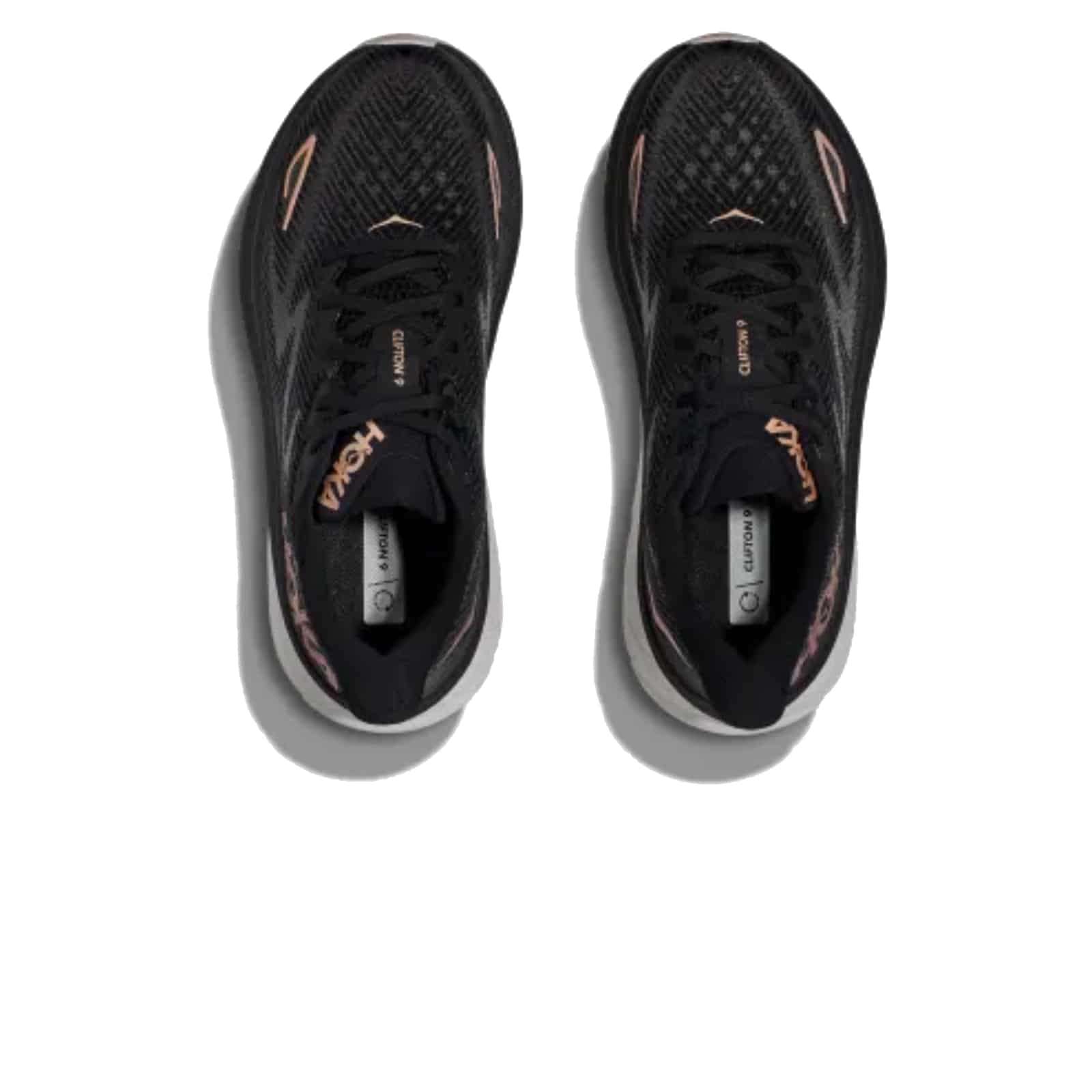 נעלי הוקה - HOKA Clifton 9 Black – תמונה 4