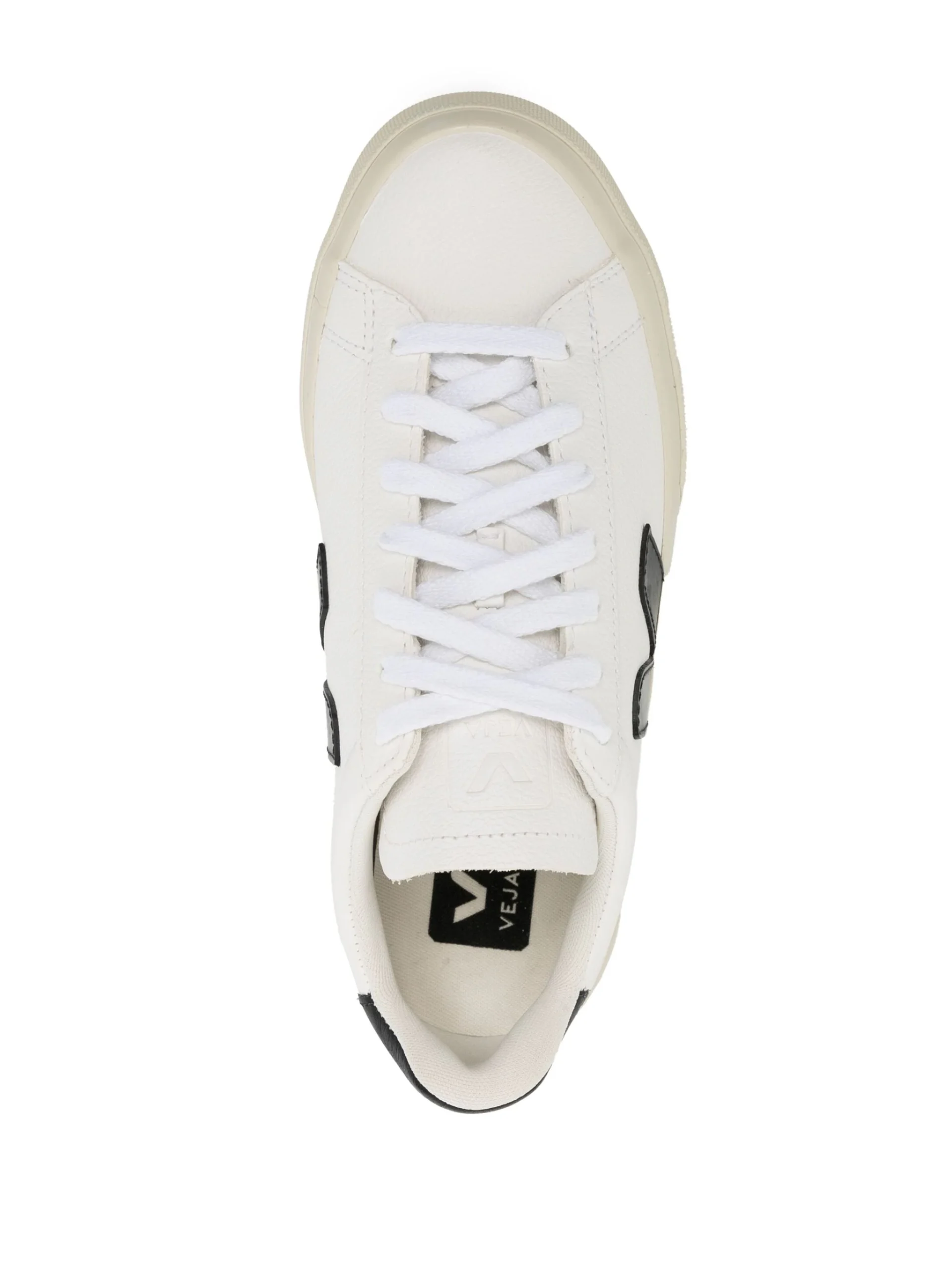 נעלי וג'ה - VEJA SHOES WHITE BLACK – תמונה 3