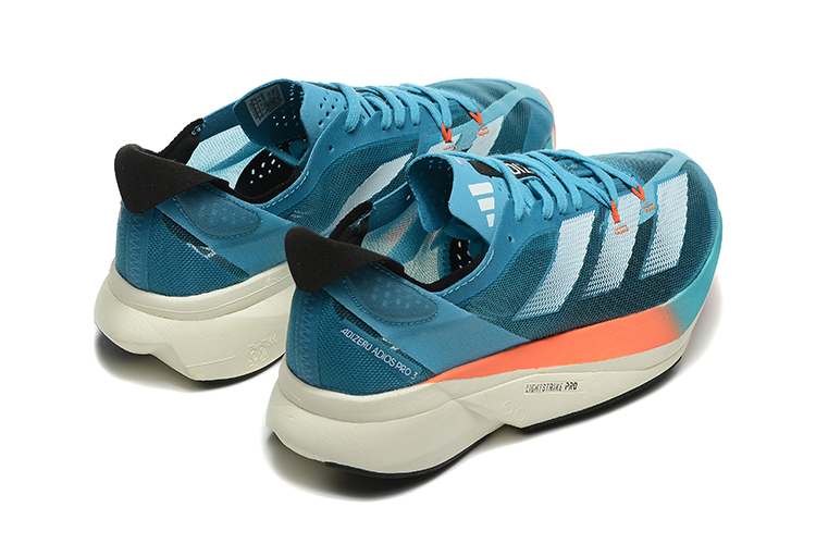 נעלי אדידס-ADIDAS ADIZERO ADIOS PRO 3 TURKIZ ORANGE – תמונה 7