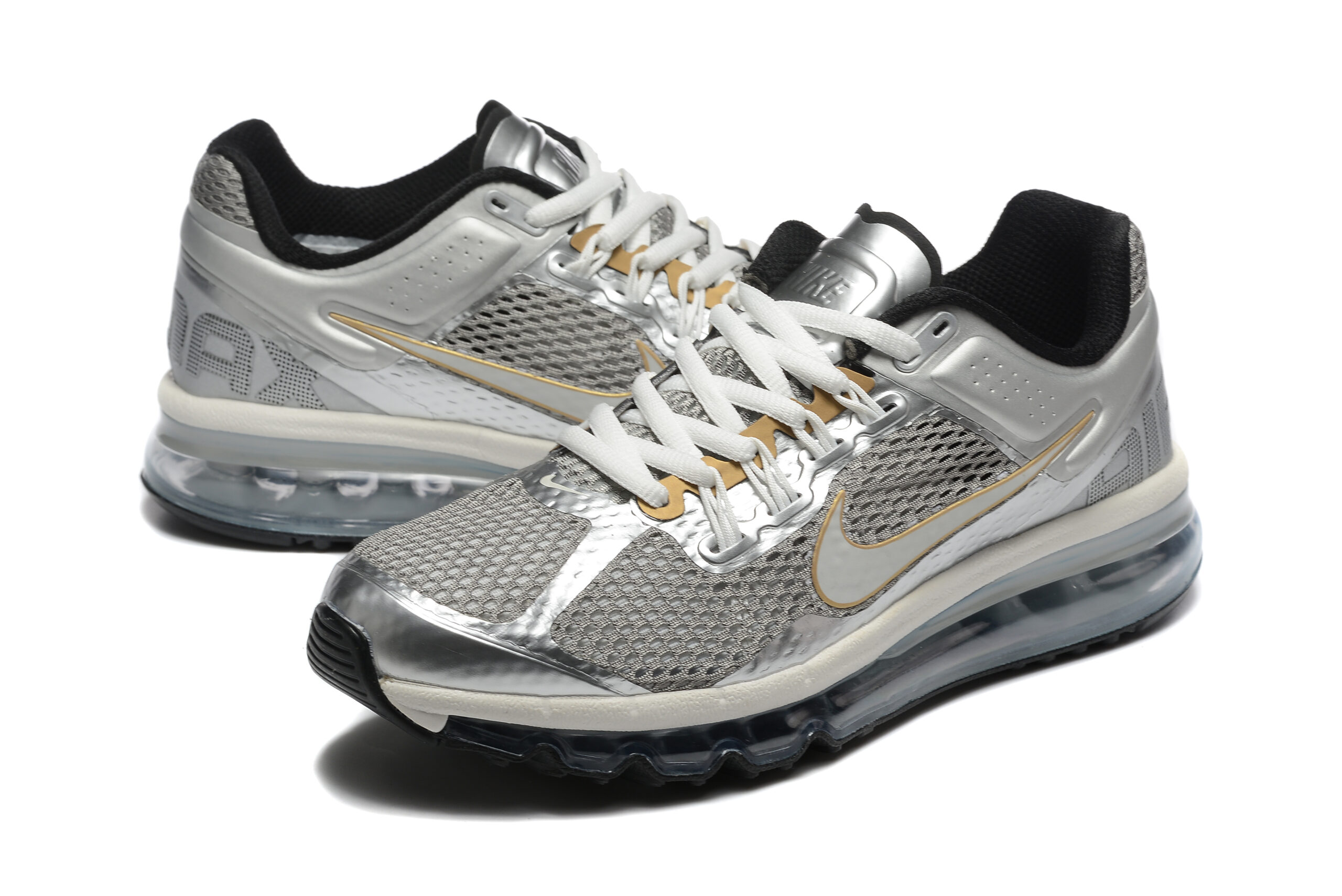 נעלי נייק - NIKE AIR MAX 2013 Gray/Silver – תמונה 5