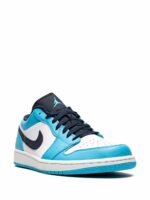 נייק ג'ורדן -NIKE AIR JORDAN 1 LOW - UNC White/blue