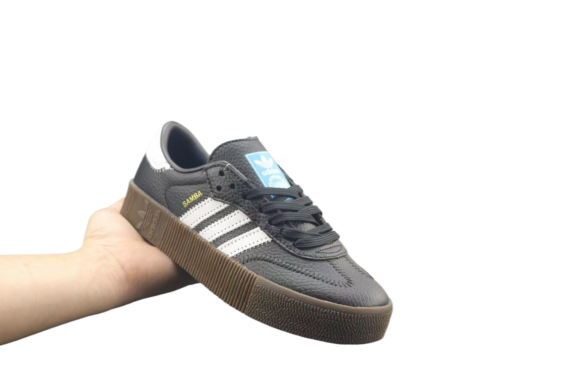 נעלי אדידס- Adidas Sambarose Sneakers Black/White