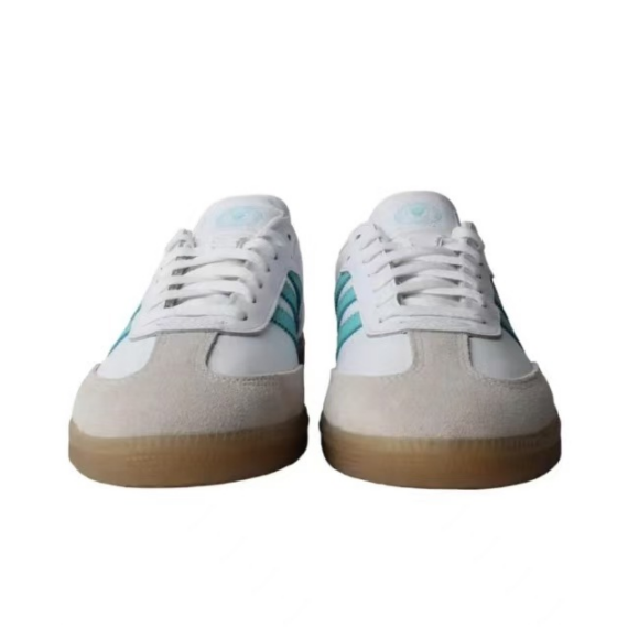 נעלי אדידס סמבה-Samba ADV Sneakers White Blue
