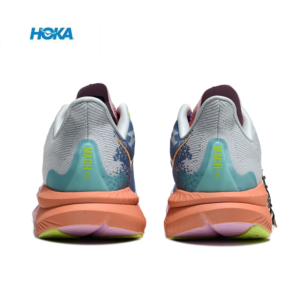 נעלי הוקה - HOKA MACH 6 Sky Blue Pink – תמונה 3