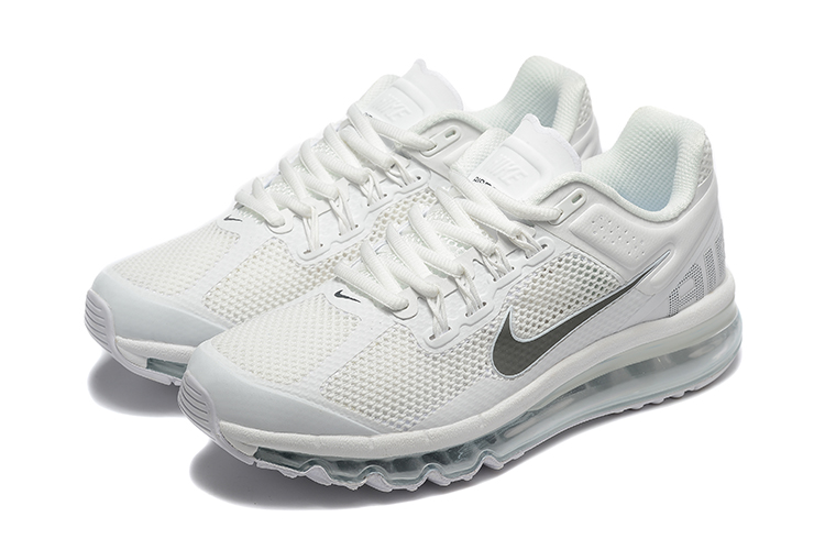 נעלי נייק - NIKE AIR MAX 2013 WHITE – תמונה 4