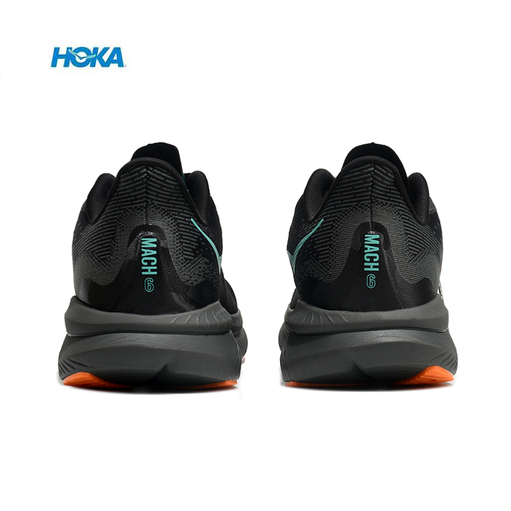 נעלי הוקה - HOKA MACH 6 Black ange – תמונה 6
