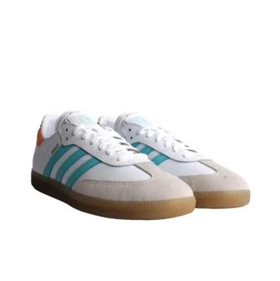 נעלי אדידס סמבה-Samba ADV Sneakers White Blue