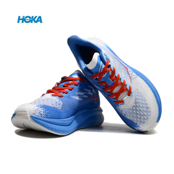 נעלי הוקה - HOKA MACH 6 White Blue