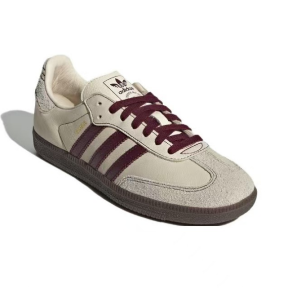 נעלי אדידס סמבה-Samba ADV Sneakers Gray Maroon