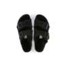 כפכפי בירקנשטוק | Birkenstock Arizona fur All Black