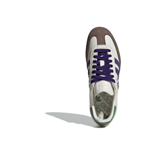 נעלי אדידס סמבה-Samba ADV Sneakers White Brown Blue