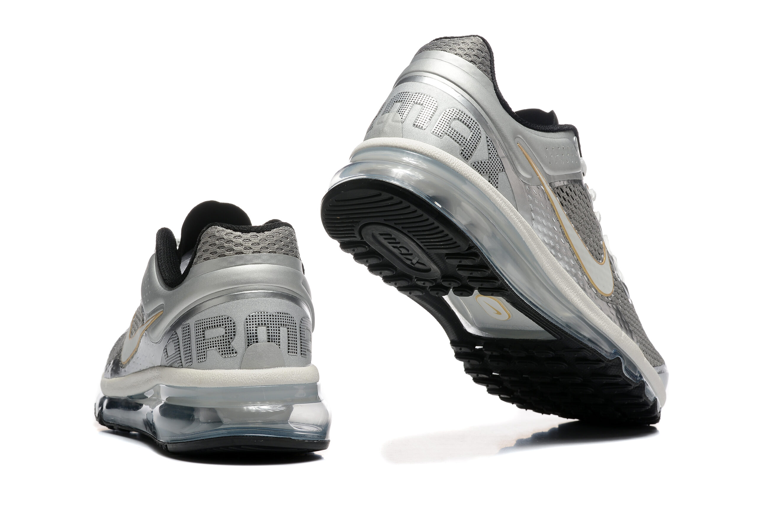 נעלי נייק - NIKE AIR MAX 2013 Gray/Silver – תמונה 3